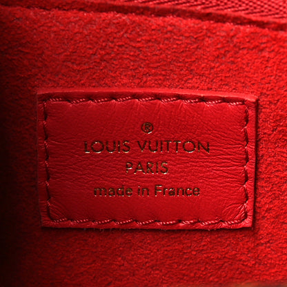 Louis Vuitton Calfskin Monogram Double V Rubis 6 of 10