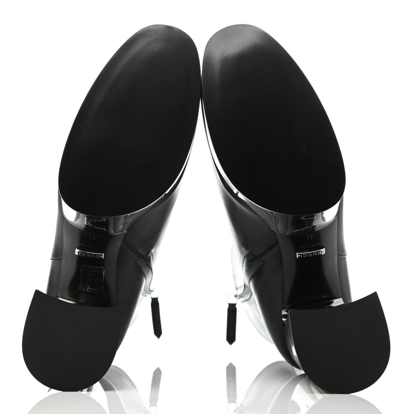 Malaga Kid Chrome Ankle Boots 41 Black