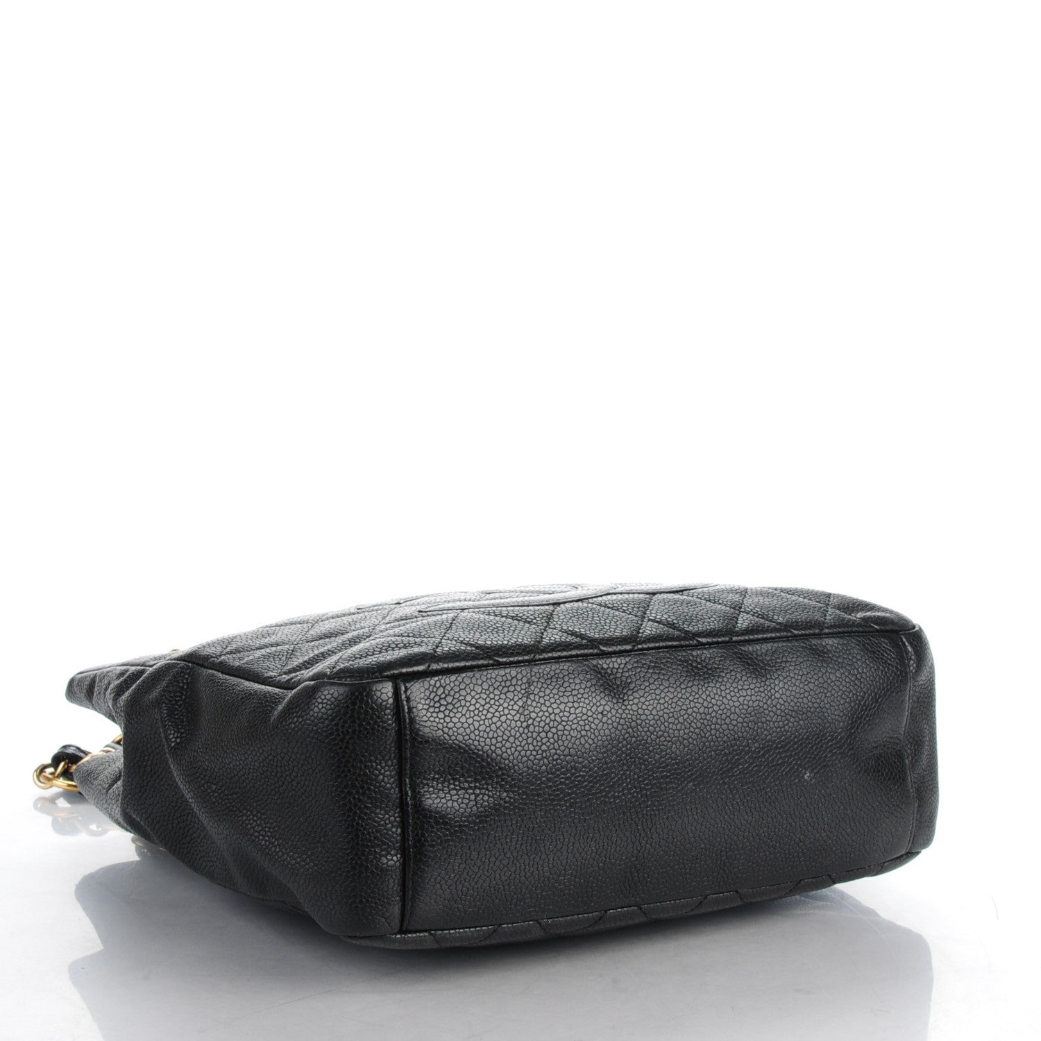 Chanel Caviar Quilted Petit Shopping Tote PST Black 4 of 8