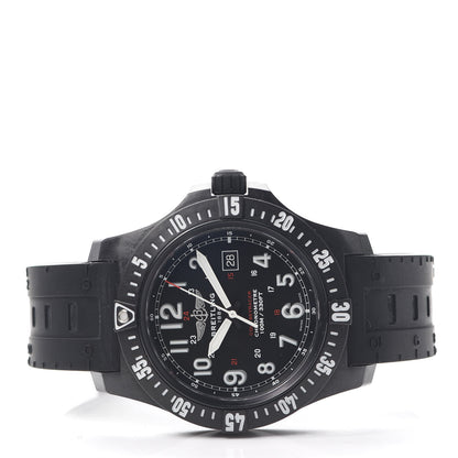 Breitling Breitlight Rubber 45mm Colt Skyracer Quartz Watch Black X74320 2 of 5