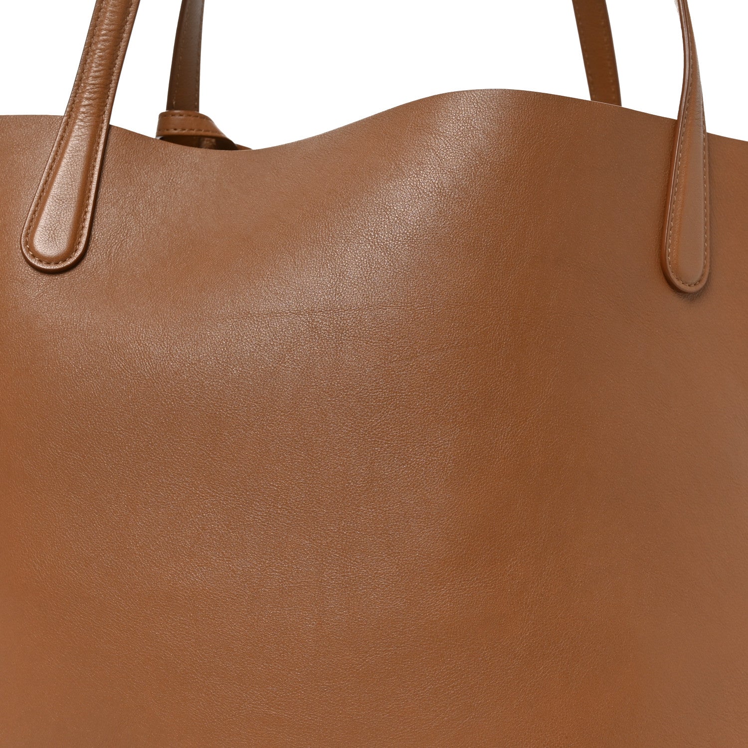 Mansur Gavriel Supple Calfskin Everyday Soft Tote  Brown 8 of 10