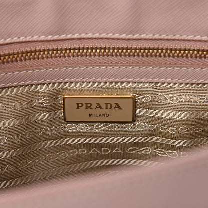 Prada Saffiano Small Galleria Double Zip Tote Cammeo 7 of 12