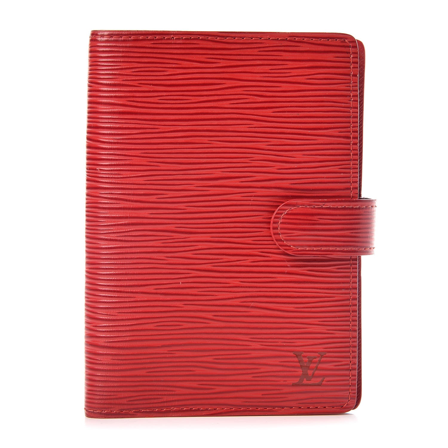 Louis Vuitton Epi Small Ring Agenda Cover Castillan Red 1 of 10