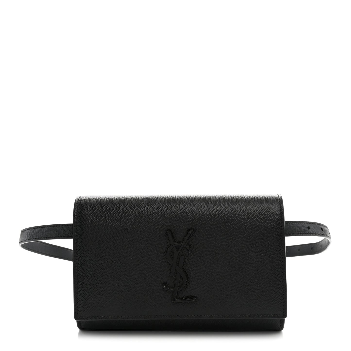 Grain De Poudre Monogram Kate Belt Bag Black