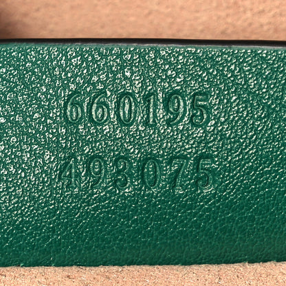 Gucci Wonka Grain Calfskin Small Diana Tote Bag Green Yellow Fluo 7 of 11