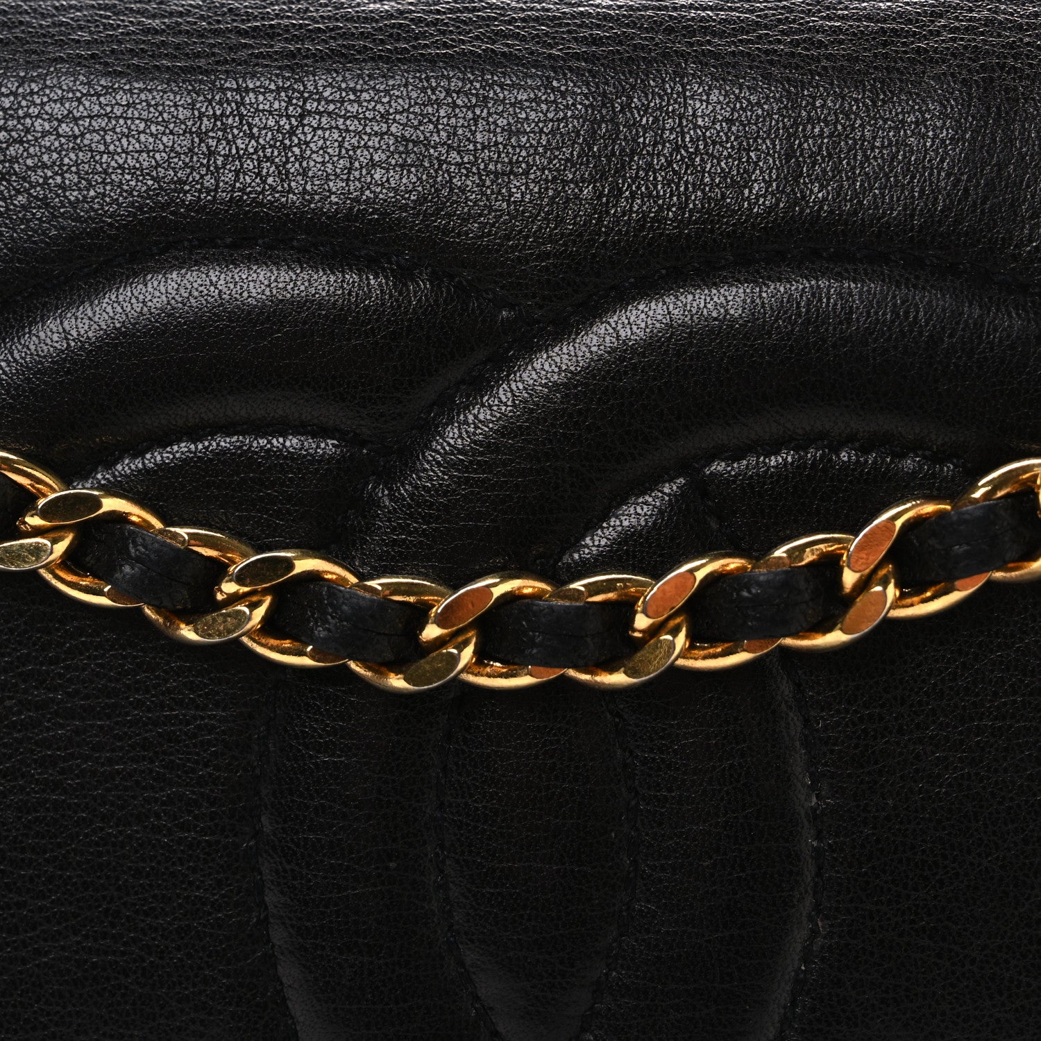 Chanel Lambskin Timeless CC Wallet On Chain WOC Black 9 of 11