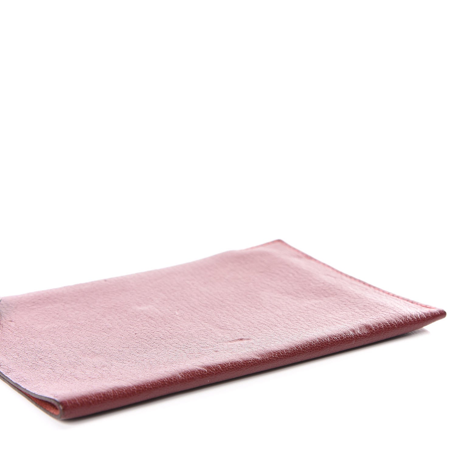 Hermes Chevre Mysore Tarmac PM Passport Holder Rouge H 3 of 6