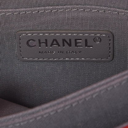 Chanel Calfskin Quilted Small Korean Garden Flap Red 5 of 9