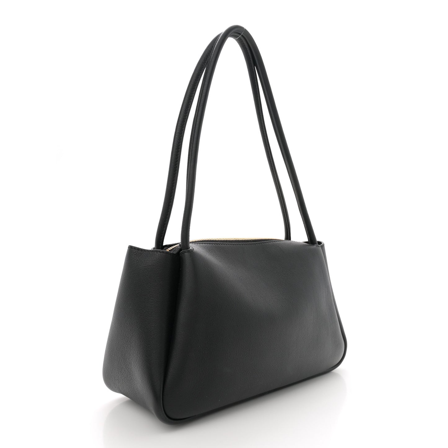 Soft Calfskin Medium Darling Shoulder Bag Black