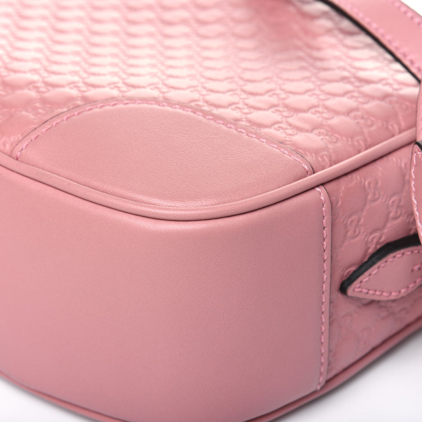 Soft Microguccissima Mini Bree Messenger Bag Soft Pink