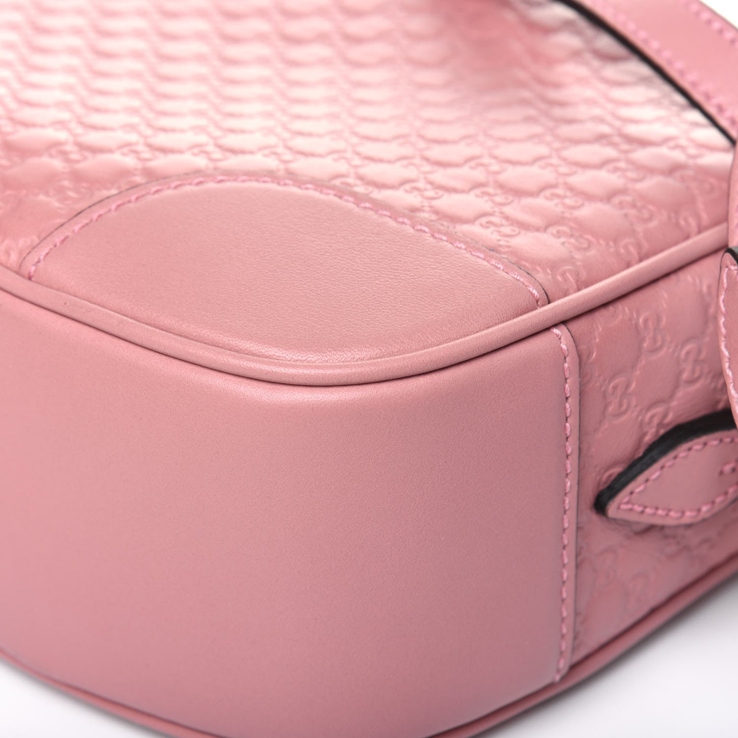 Gucci Soft Microguccissima Mini Bree Messenger Bag Soft Pink 12 of 14