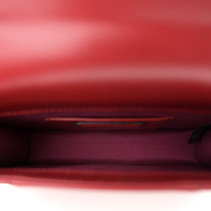 Bulgari Calfskin Serpenti Forever Crossbody Bag Red 5 of 9