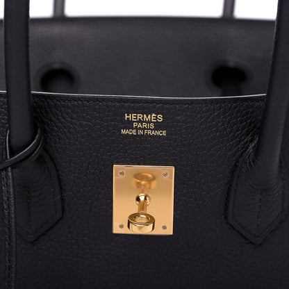 Hermes Taurillon Clemence Birkin 35 Bleu Ocean 5 of 8