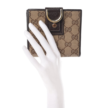 Gucci Monogram Abbey Compact Wallet Dark Brown 2 of 18