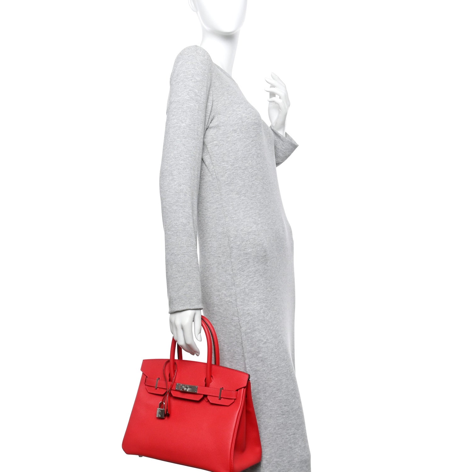 Hermes Epsom Birkin 30 Bougainvillea 2 of 10