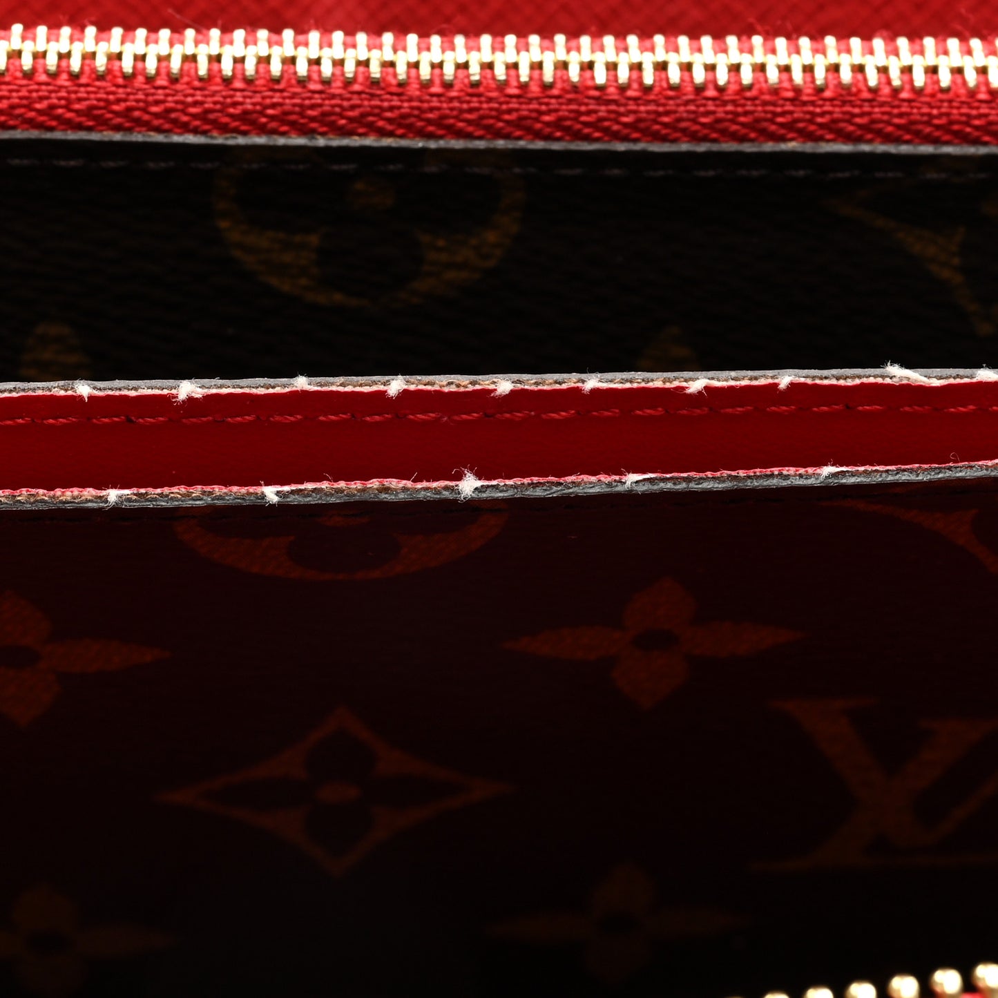 Monogram Retiro Zippy Wallet Cherry