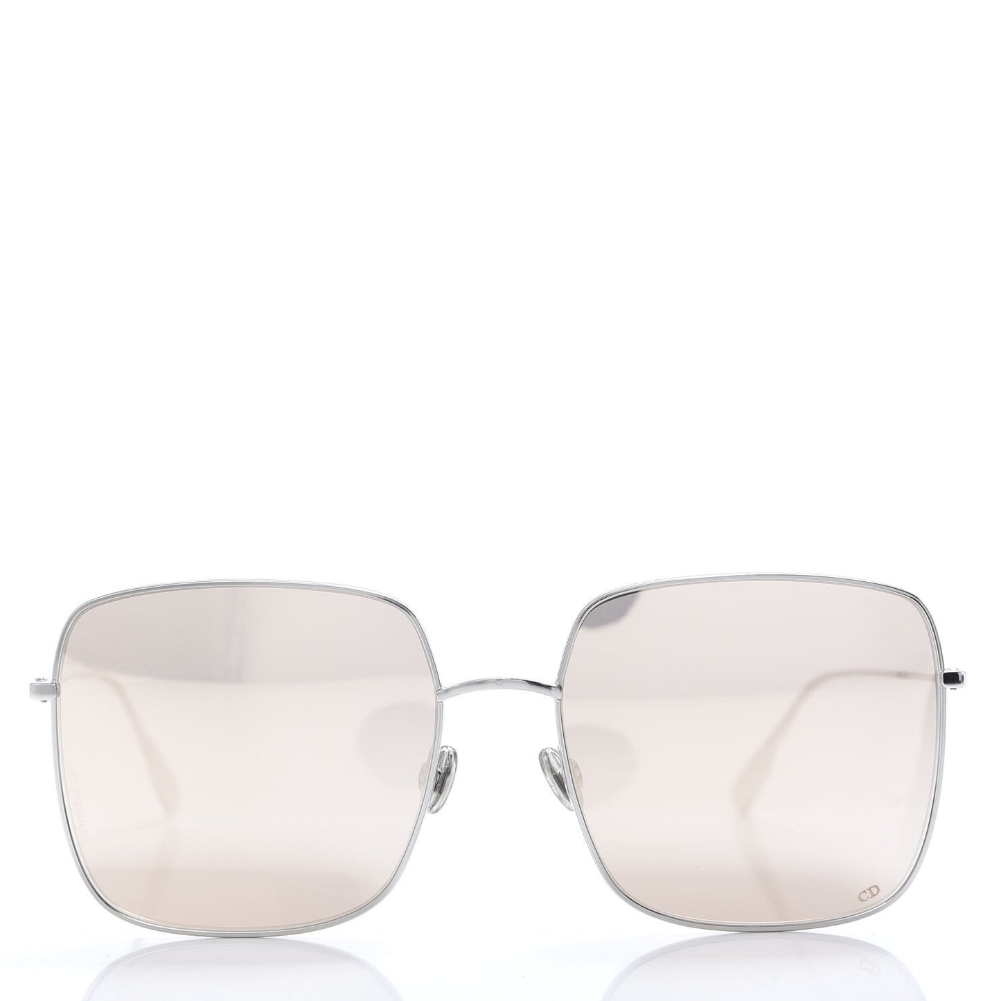 Metal Stellaire 1 Square Sunglasses Silver