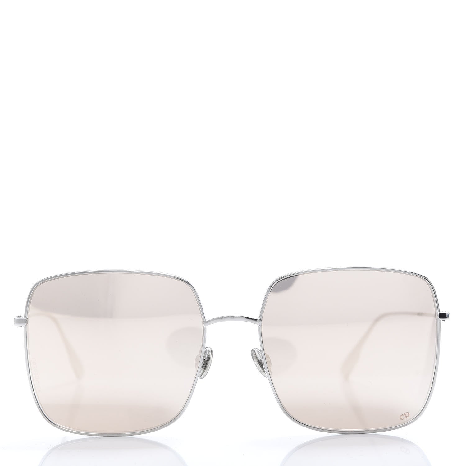Christian Dior Metal Stellaire 1 Square Sunglasses Silver 2 of 8