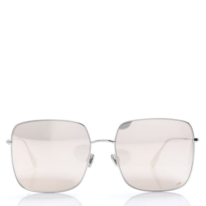 Christian Dior Metal Stellaire 1 Square Sunglasses Silver 2 of 8