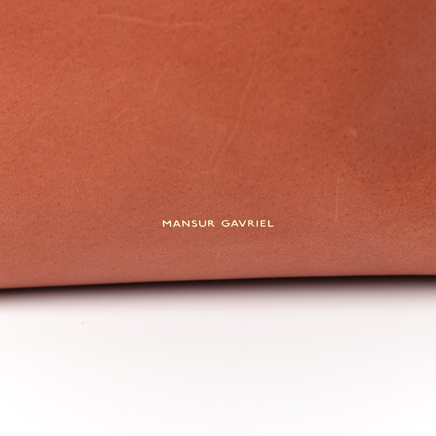 Mansur Gavriel Calfskin Bag Brandy 12 of 13