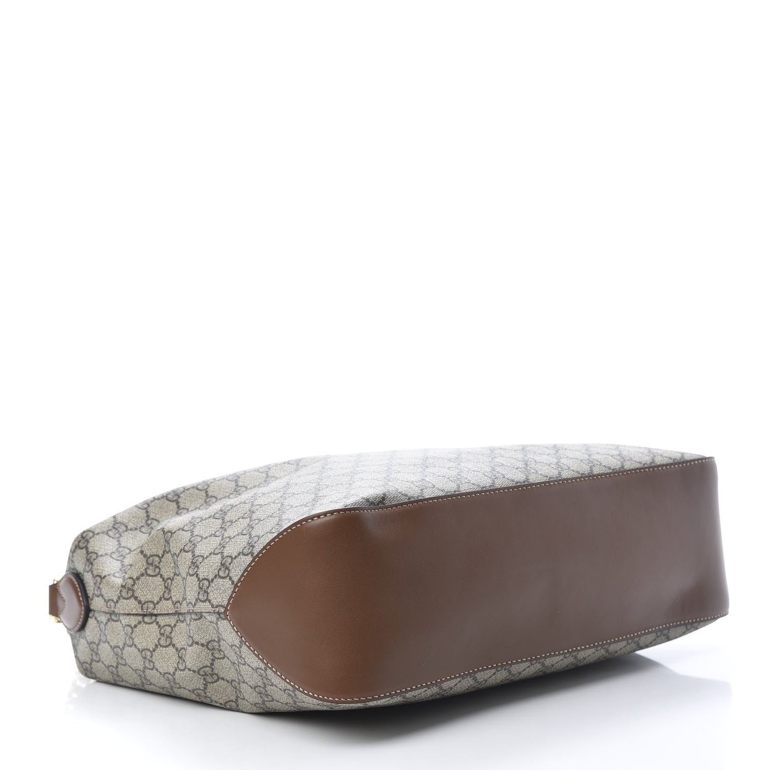 Gucci GG Supreme Monogram Large Linea A Hobo Light Brown 4 of 10