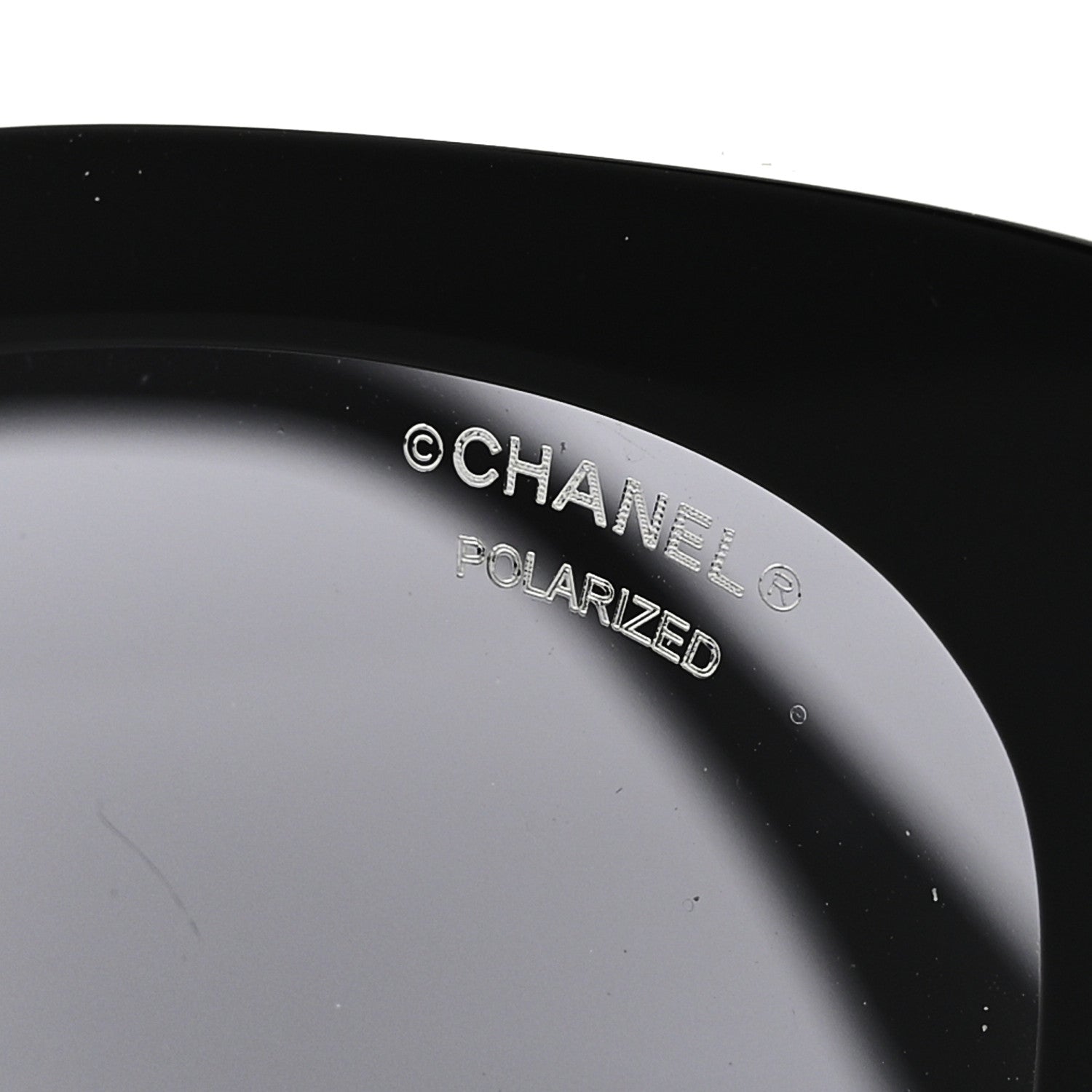 Chanel Acetate Strass Polarized Square Sunglasses 5422-B Black 7 of 8