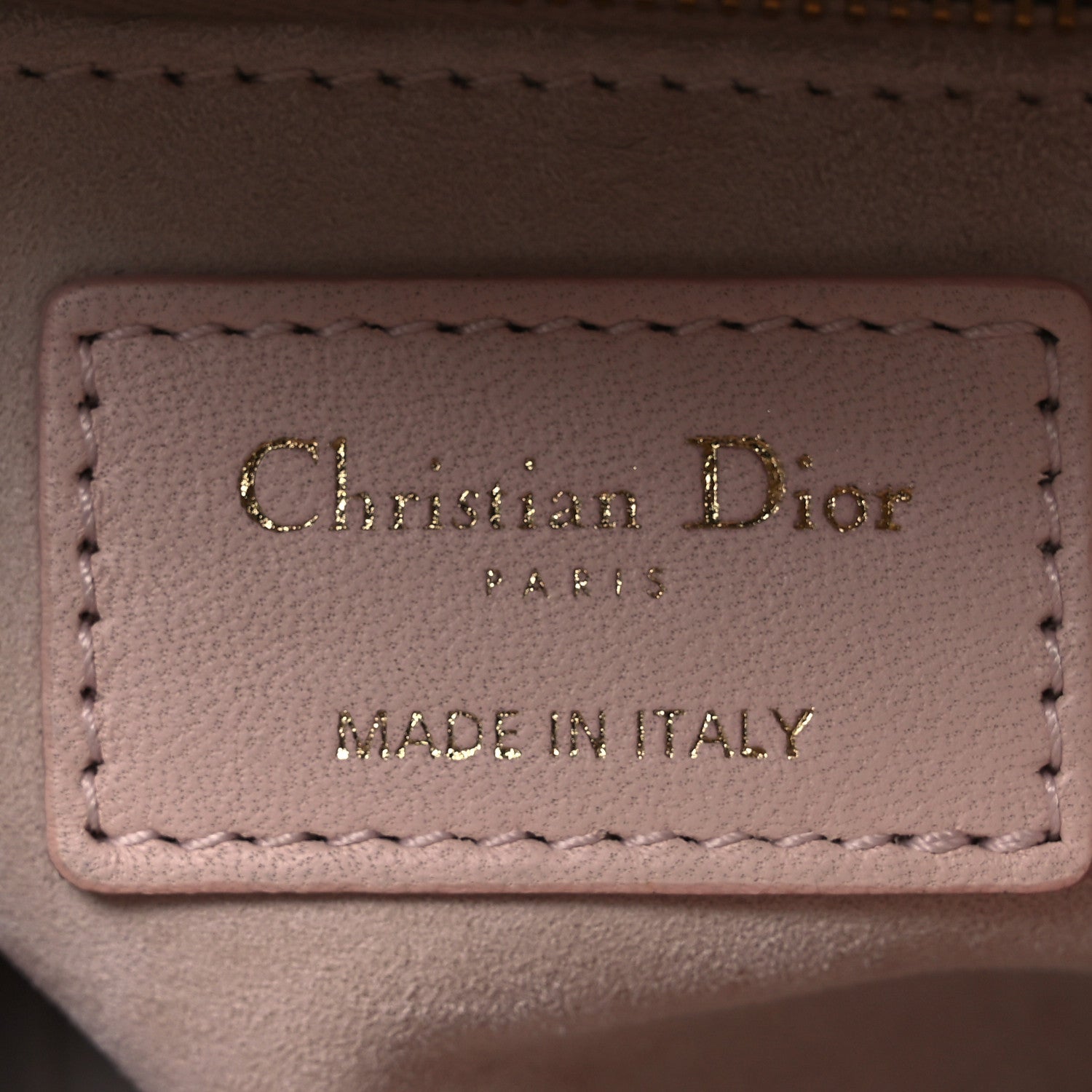 Christian Dior Lambskin Cannage Small My ABCDior Lady Dior Light Pink 6 of 16