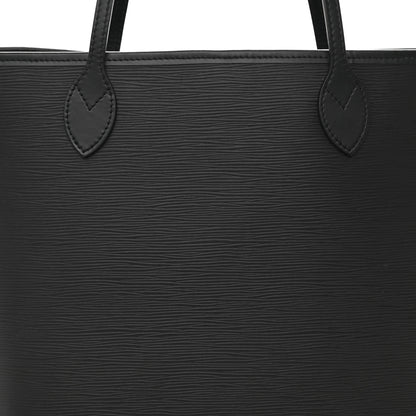Louis Vuitton Epi Neverfull MM Black 9 of 10