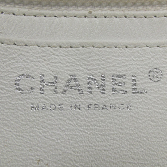 Chanel Caviar Jumbo Flap White 8 of 12
