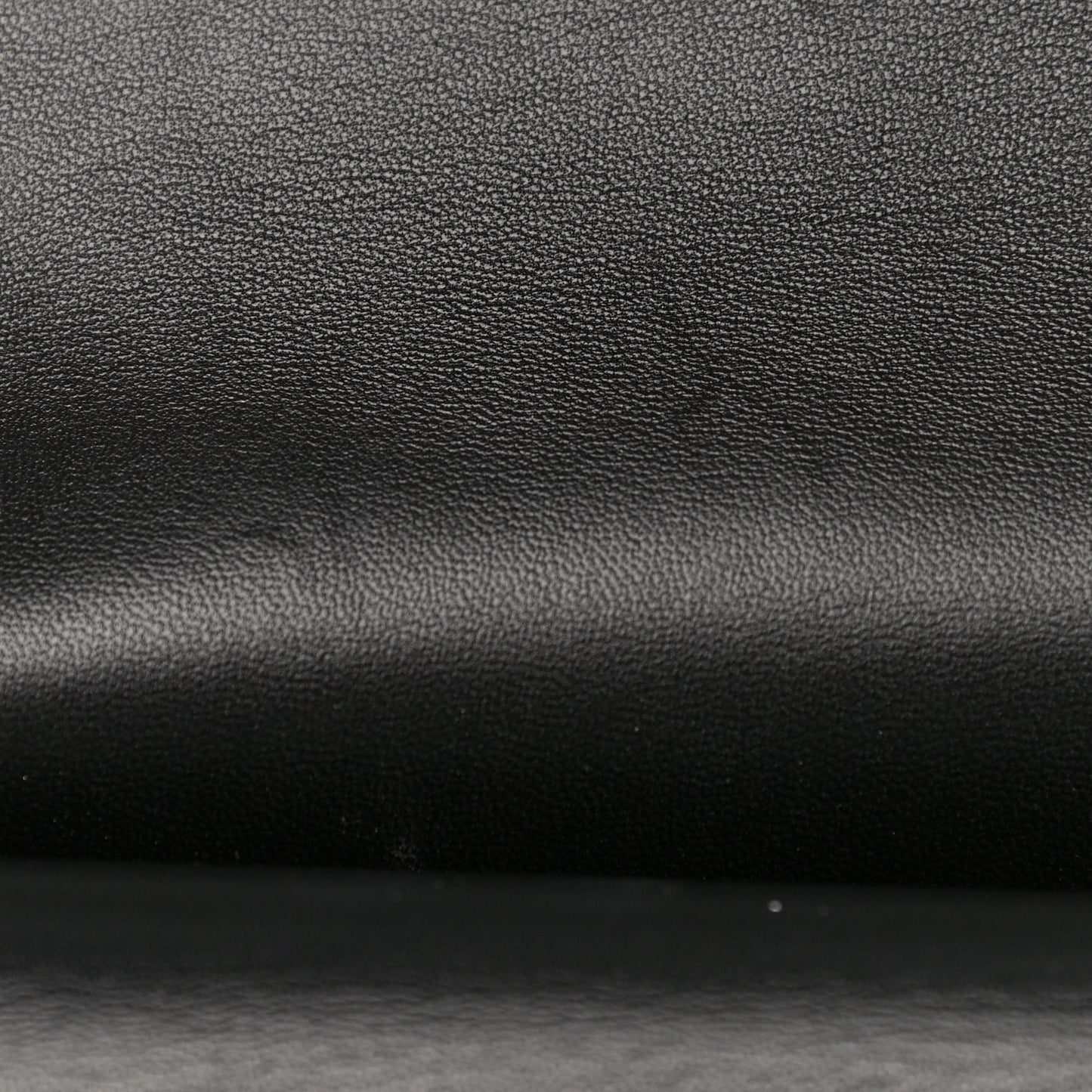 Lambskin Quilted Jumbo Double Flap Black