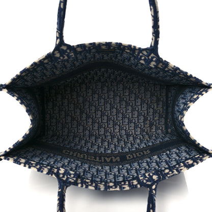 Christian Dior Oblique Book Tote Blue Multicolor 5 of 10