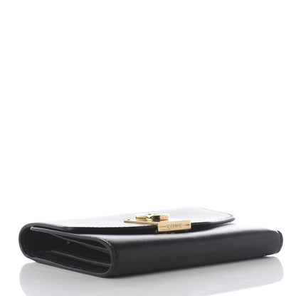 Celine Shiny Smooth Calfskin C Wallet Black 3 of 8