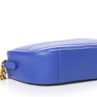 Louis Vuitton Calfskin New Wave Camera Bag Bleu Neon 7 of 9