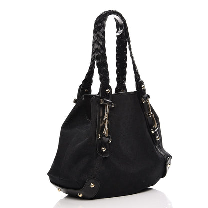 Gucci Monogram Small Pelham Shoulder Bag Black 3 of 14