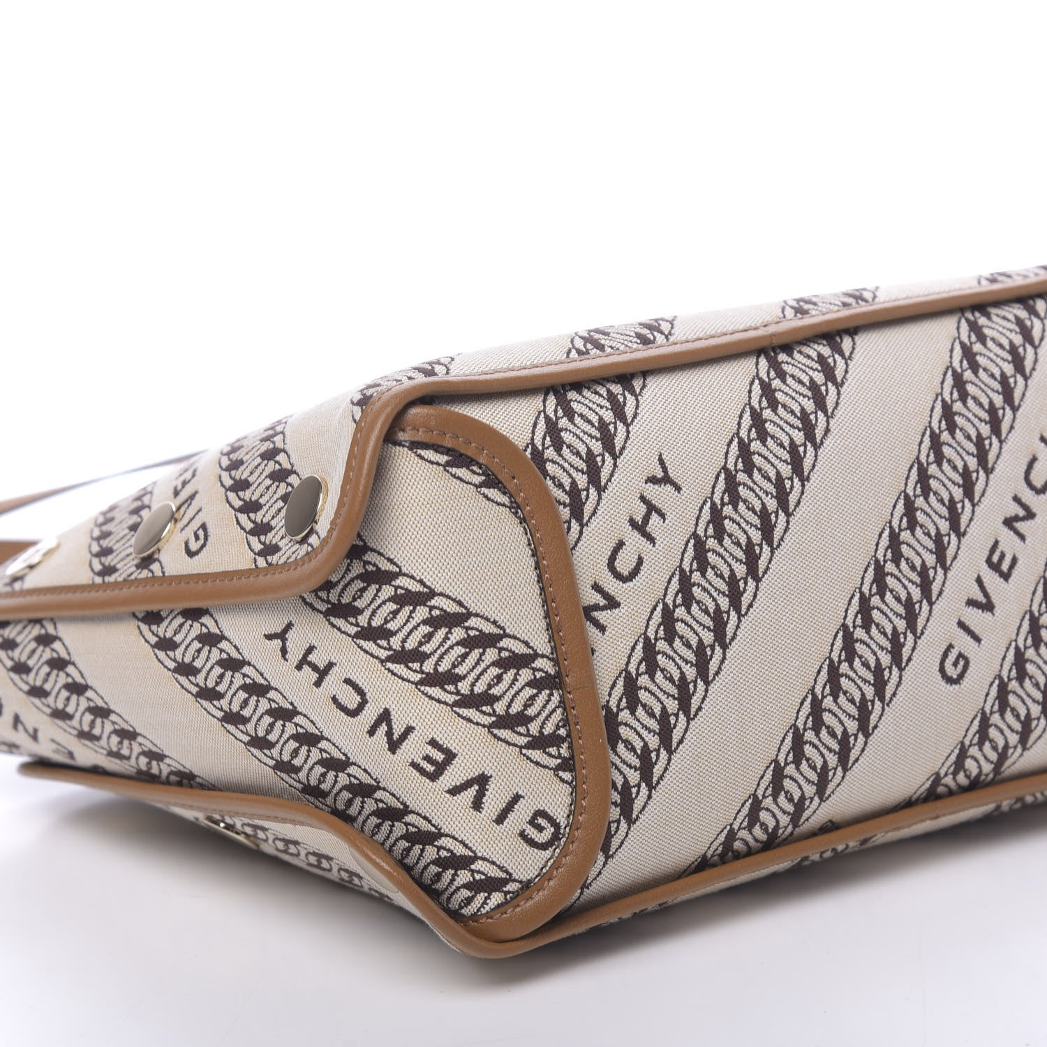 Givenchy Canvas Mini Bond Shopper Tote Beige 9 of 10
