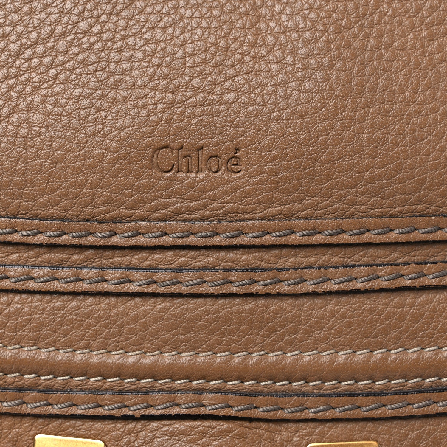 Chloe Calfskin Medium Marcie Satchel Nut 20 of 27