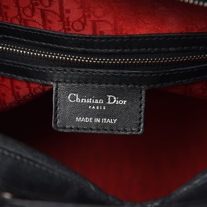 Christian Dior Lambskin Cannage Large Lady Dior Black 6 of 17