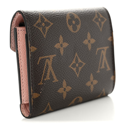 Louis Vuitton Monogram Victorine Wallet Rose Ballerine 3 of 9
