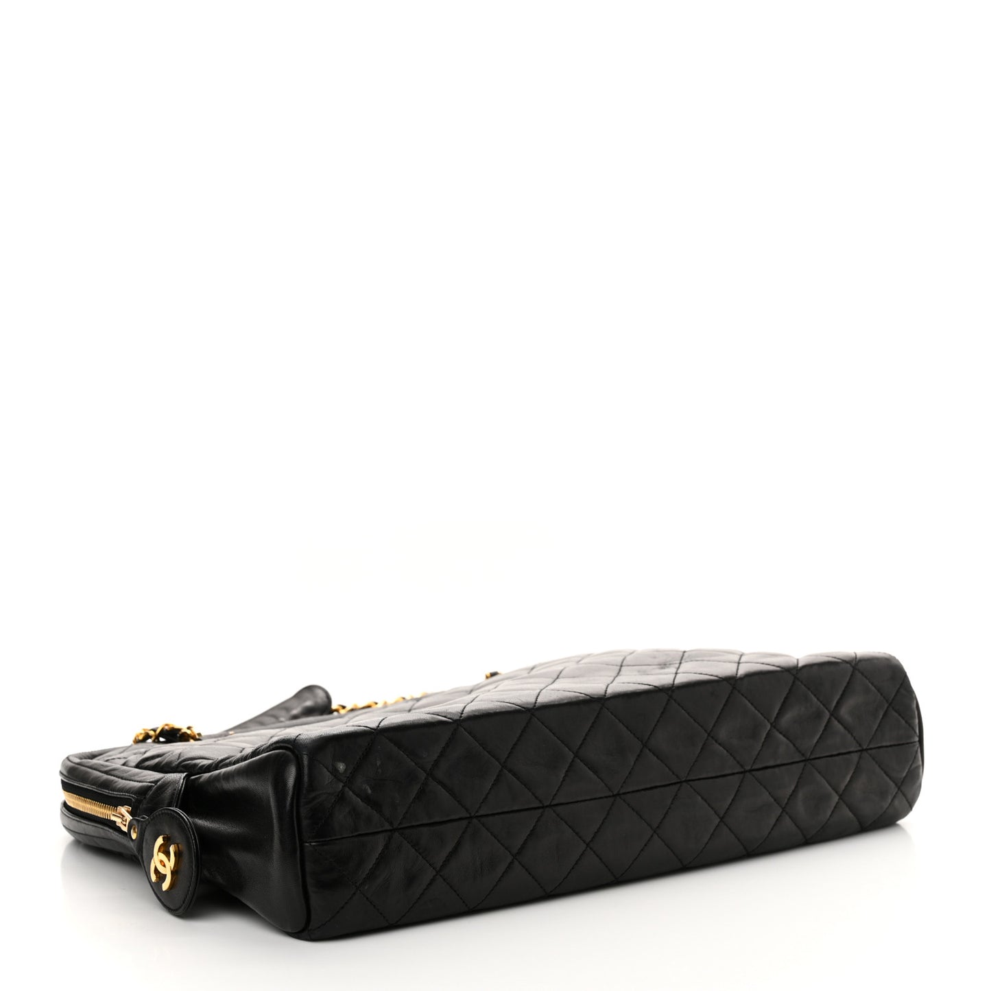 Calfskin Quilted In The Business Camera Bag Black