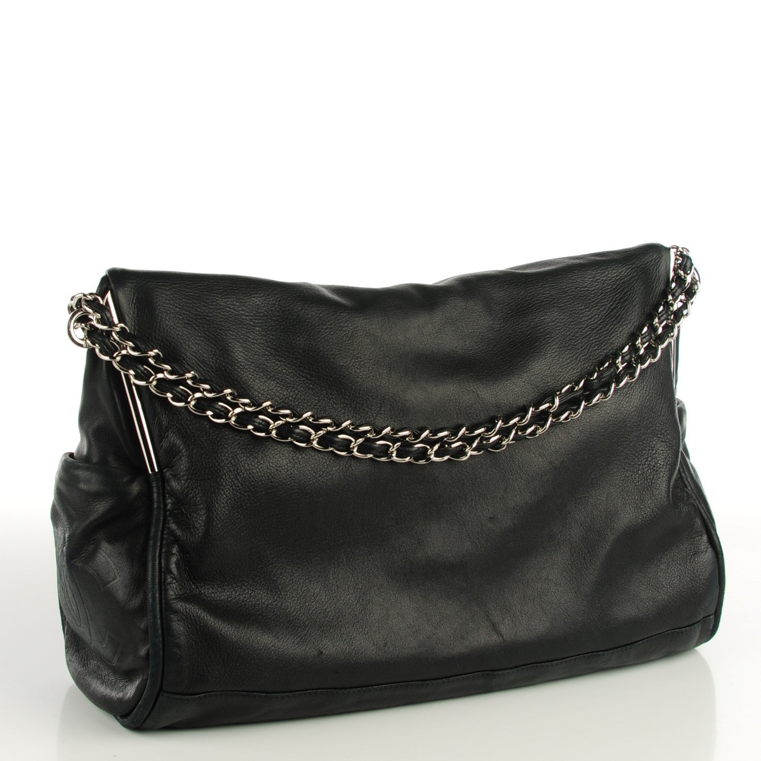 Chanel Lambskin Large Ultimate Soft Tote Black 4 of 9