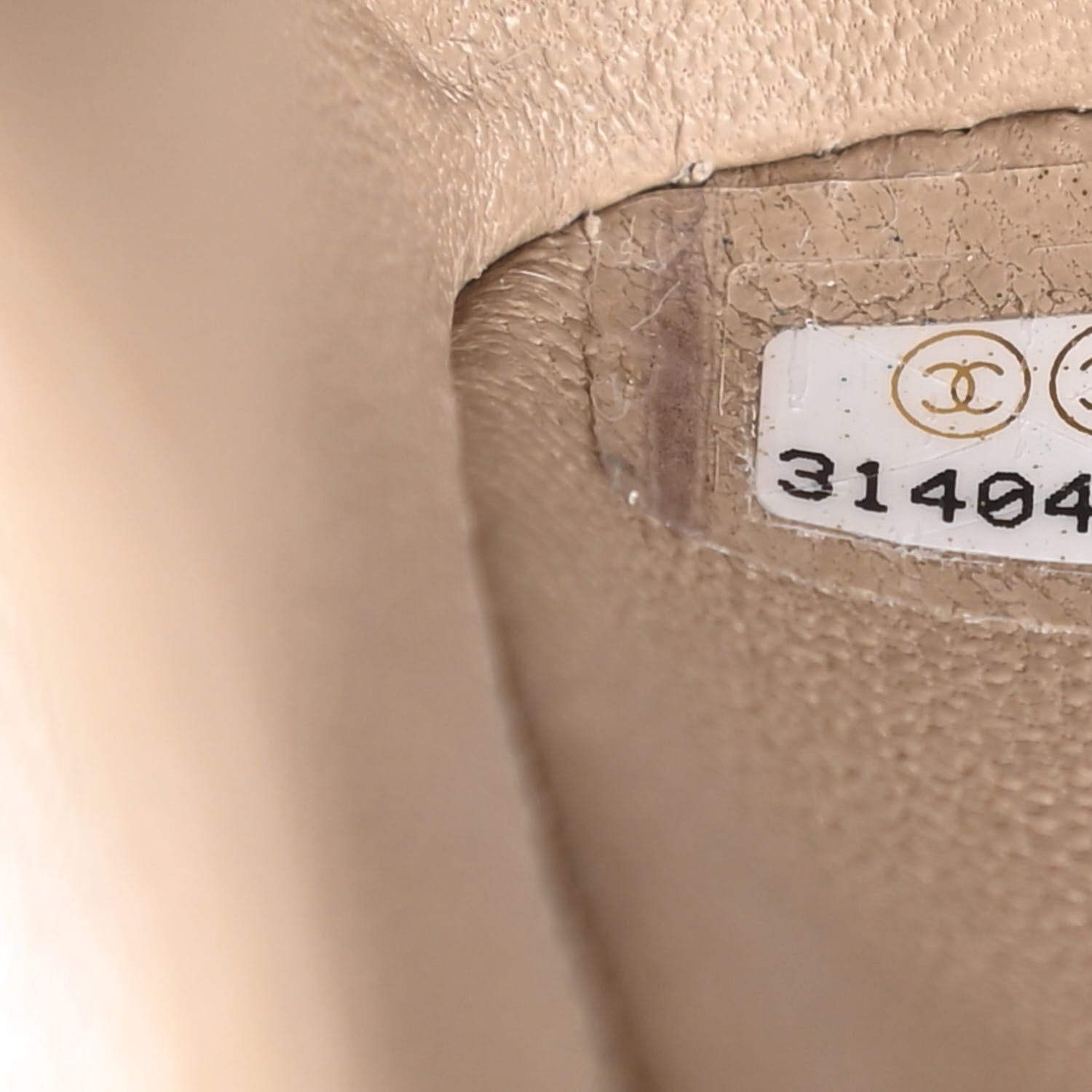 Chanel Iridescent Caviar Quilted Medium Double Flap Dark Beige 7 of 11