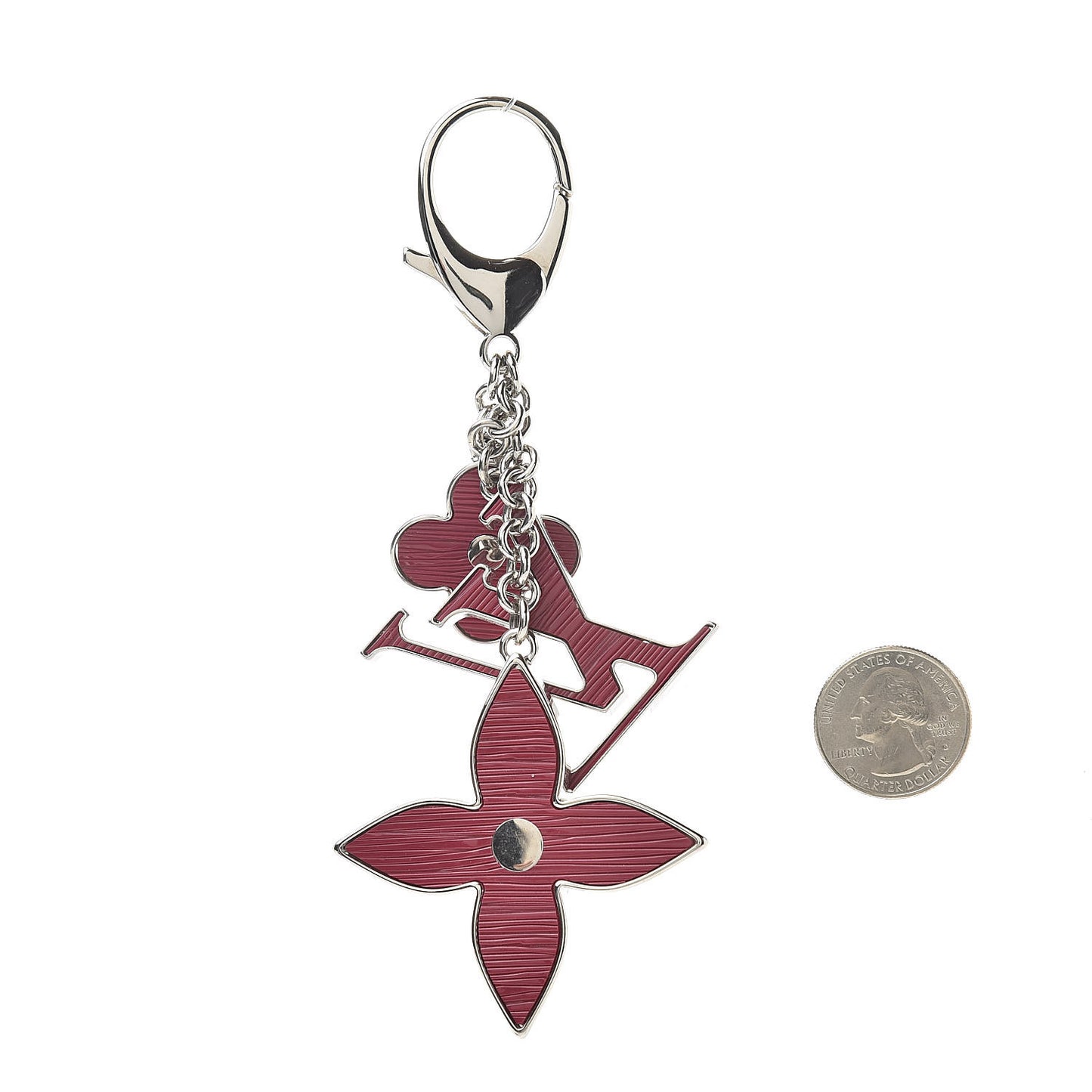 Fleur d'Epi Bag Charm Fuchsia