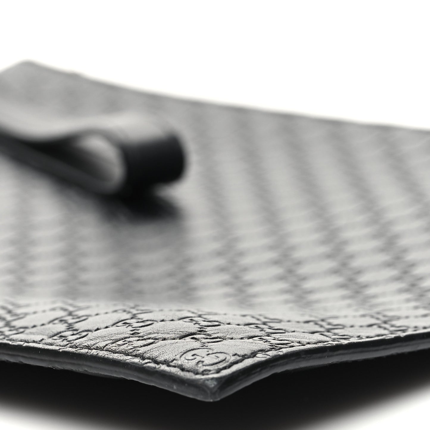 Microguccissima Clutch Black