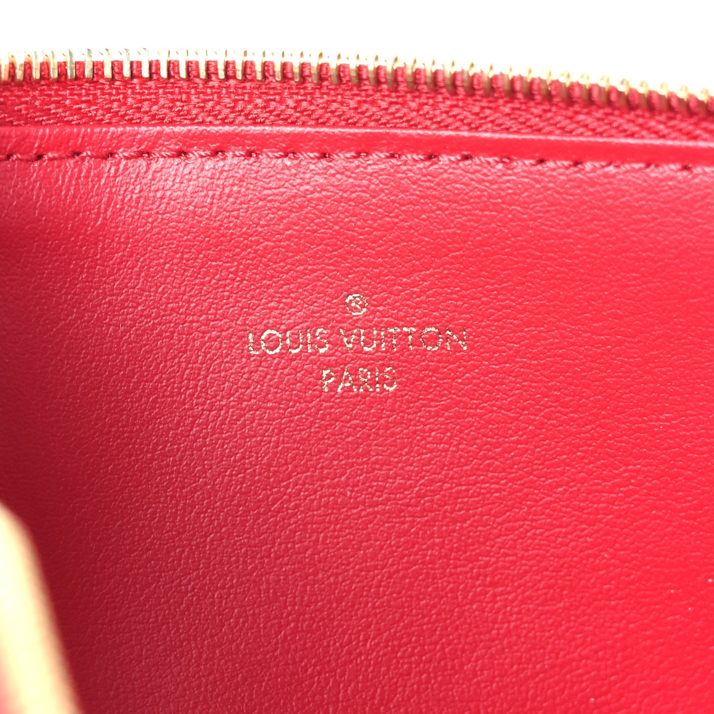 Empreinte Pochette Felicie Chain Wallet Scarlet