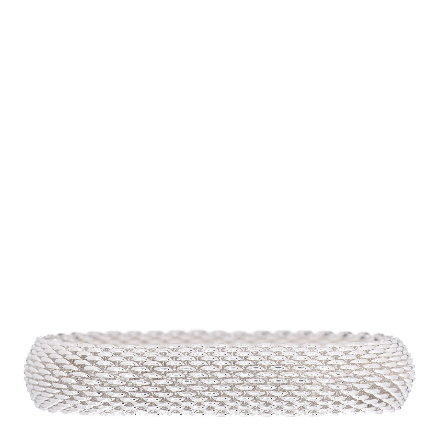 Tiffany Sterling Silver Somerset Mesh Bracelet 1 of 4