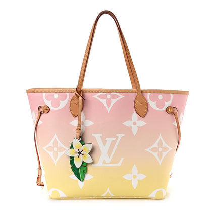 Louis Vuitton LOUIS VUITTON Monogram Giant By The Pool Neverfull MM Light Pink 1 of 13