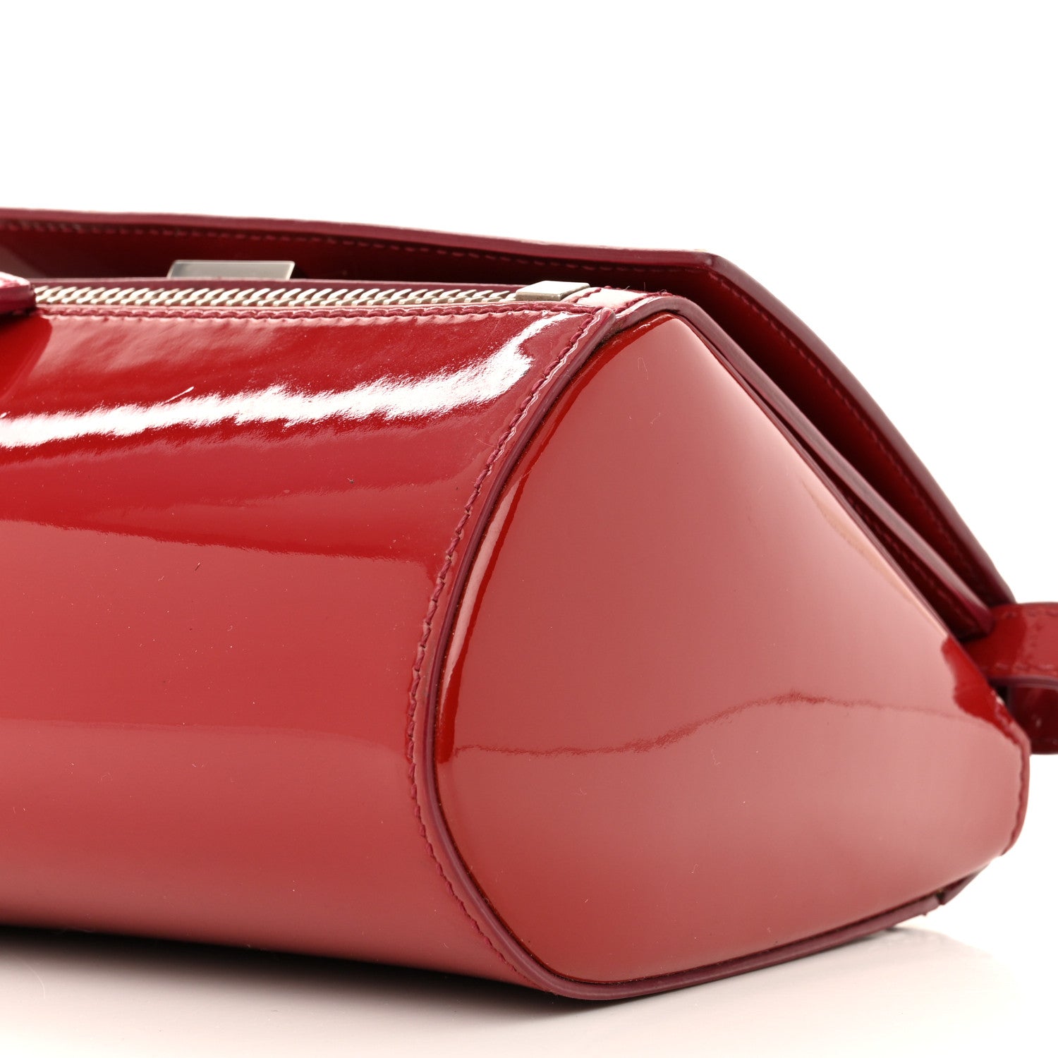 Givenchy Patent Calfskin Mini Pandora Box Crossbody Bag Red 10 of 18