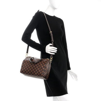 Louis Vuitton Damier Ebene Speedy Bandouliere 25 2 of 9