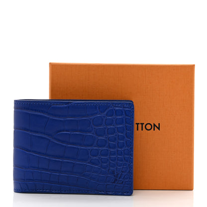 Louis Vuitton Crocodile Multiple Wallet Iceberg 7 of 7
