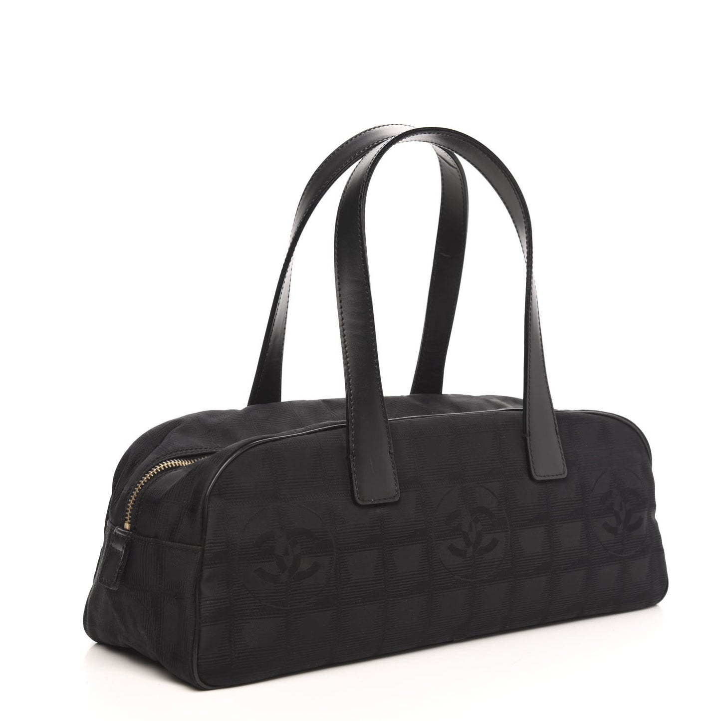 Nylon Travel Bowler Black